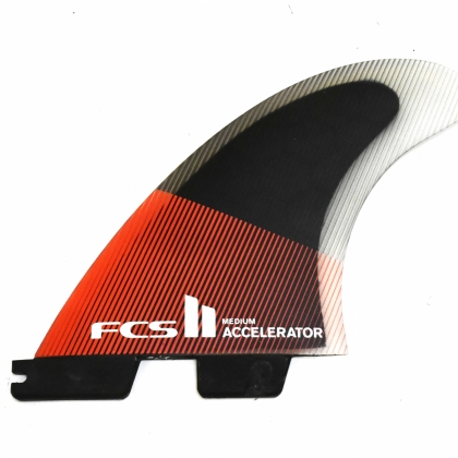 FCS II Accelerator PC Medium Red/Black Tri