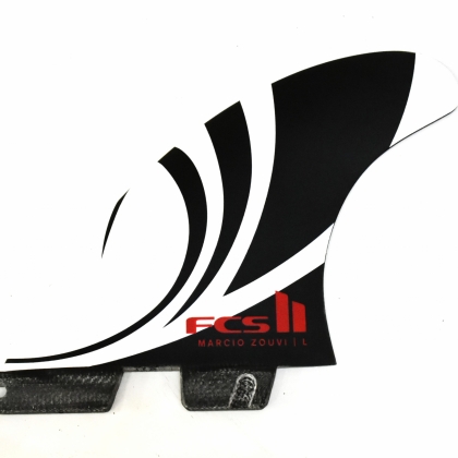 FCS II Sharpeye PC Black/White Large Tri