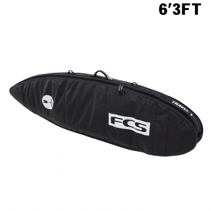 FCS Travel 1 All Purpose 6'3'' Black/ Grey