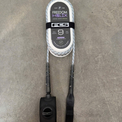FCS FREEDOM HELIX LEASH 9FT Natural Black