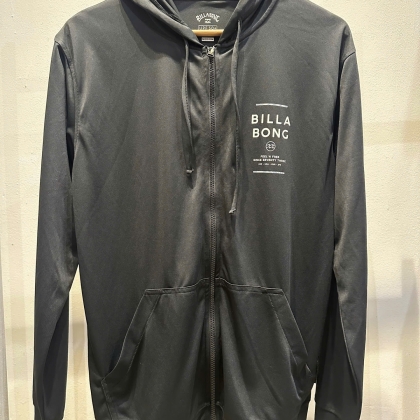 BILLABONG HOODIE LONG SLEEVE polyester BLK SIZE L