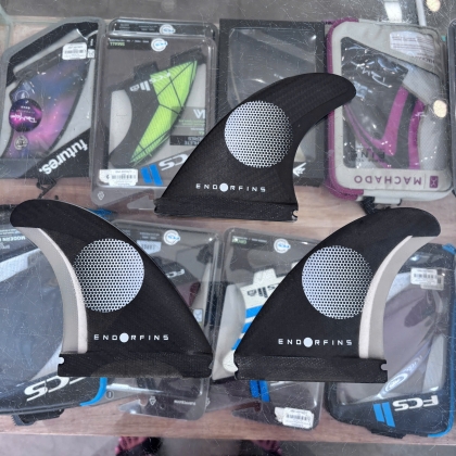 KS1 KELLY SLATER THRUSTER FIN - BAMBOO BLK